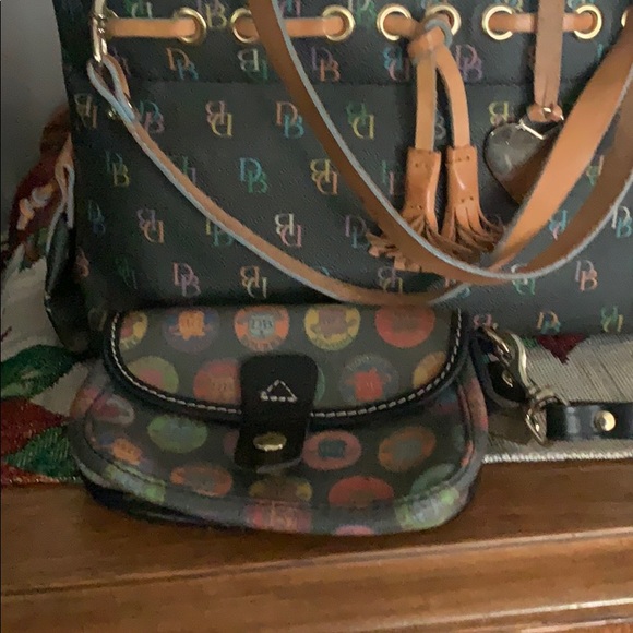 Dooney and Bourke purse and wristlet - Picture 2 of 3